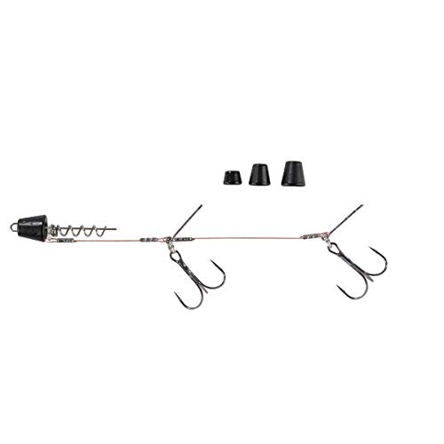 Balzer Shirasu Screw Hechtsystem mit Wechselgewichten - Schraubkopf, Länge/Hakengröße:14cm / Gr. 1/0, Farbe:Matt-Schwarz Balzer Shirasu Screw Hechtsystem mit Wechselgewichten - Schraubkopf, Länge/Hakengröße:14cm / Gr. 1/0, Farbe:Matt-Schwarz von Balzer