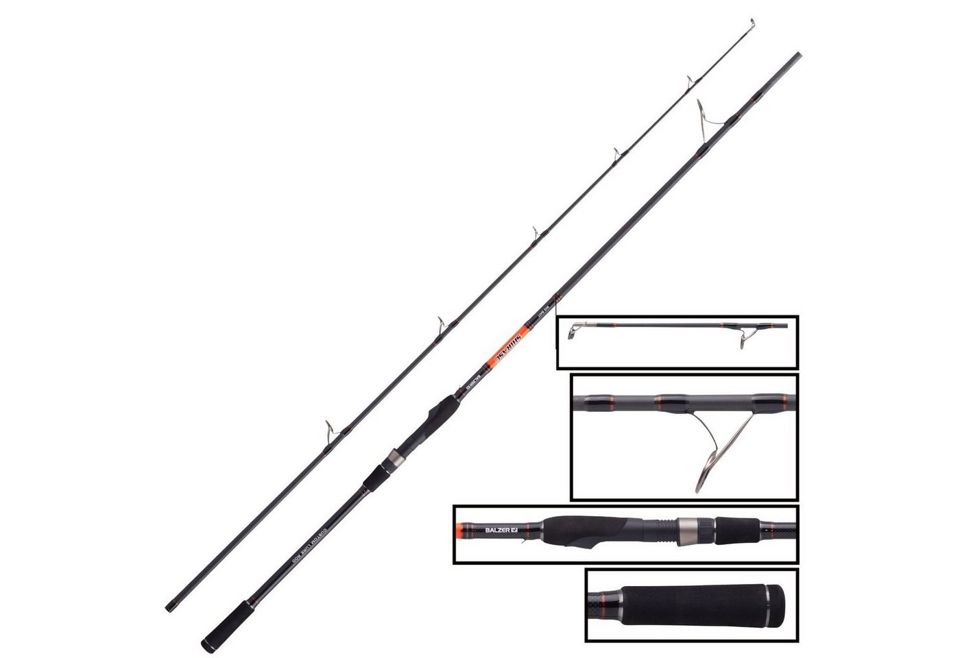 Balzer Spinnrute Balzer Shirasu Big Bait 2,42m 85-160g - Spinnrute Balzer Spinnrute Balzer Shirasu Big Bait 2,42m 85-160g - Spinnrute von Balzer