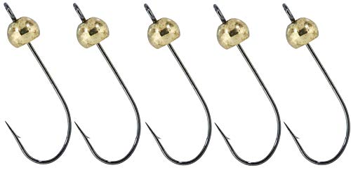 Balzer Trout Collector Haken mit Tungstengewicht - 5 Jighaken, Größe/Gewicht/Farbe:Gr. 6/0.45g / Goldfarben Balzer Trout Collector Haken mit Tungstengewicht - 5 Jighaken, Größe/Gewicht/Farbe:Gr. 6/0.45g / Goldfarben von Balzer