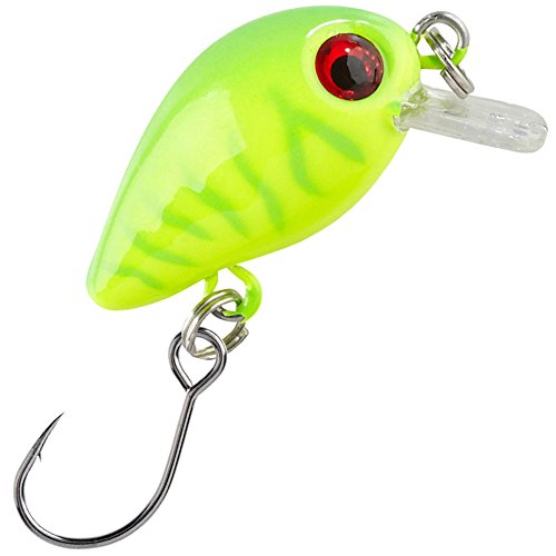 Balzer Trout Crank 3cm 2g - Wobbler zum Spinnfischen auf Forellen & Barsche, Forellenwobbler, Forellenköder zum Spinnangeln, Farbe:Neon Gelb Balzer Trout Crank 3cm 2g - Wobbler zum Spinnfischen auf Forellen & Barsche, Forellenwobbler, Forellenköder zum Spinnangeln, Farbe:Neon Gelb von Balzer