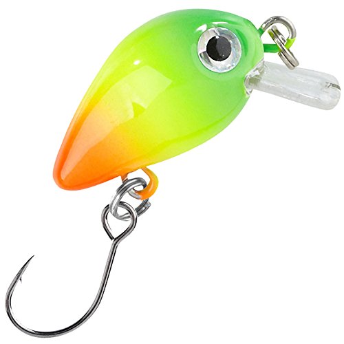 Balzer Trout Crank 3cm 2g - Wobbler zum Spinnfischen auf Forellen & Barsche, Forellenwobbler, Forellenköder zum Spinnangeln, Farbe:Regenbogen Balzer Trout Crank 3cm 2g - Wobbler zum Spinnfischen auf Forellen & Barsche, Forellenwobbler, Forellenköder zum Spinnangeln, Farbe:Regenbogen von Balzer