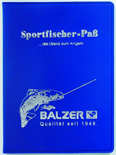 Balzer Sportfischer-Pass Passhülle 199700010 Tasche Hülle für die Fischerprüfung Fischereierlaubnis Balzer Sportfischer-Pass Passhülle 199700010 Tasche Hülle für die Fischerprüfung Fischereierlaubnis von Balzer