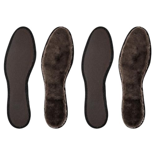 Bama Royal Komforteinlegesohle aus feinem Lammfell für besonders starke Kälte, Unisex Winter Wärme Einlegesohle, für feste Winter Schuhe, 36 von Bama