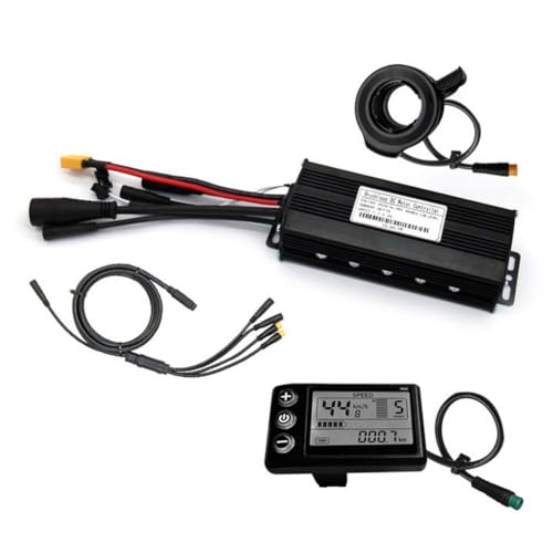 Bamberg DREI- E-Bike Sinus-Controller 24V/36V/48V mit S866 LCD-Display Wasserdichter Anschluss 30A für 1000W E-Bike von Bamberg