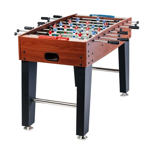 Bandito Tischkicker Winever, Tischfußball für Kinder und Erwachsene, Stabiler Tischfußball, 25 kg Kickertisch, Kicker für Einsteiger, Fußball Spieltisch, inkl. Bälle, robuste Figuren, braun Bandito Tischkicker Winever, Tischfußball für Kinder und Erwachsene, Stabiler Tischfußball, 25 kg Kickertisch, Kicker für Einsteiger, Fußball Spieltisch, inkl. Bälle, robuste Figuren, braun von Bandito