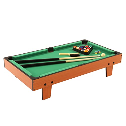 Bandito Mini-Billardtisch praktische Auflage für Tisch oder Boden mit komplettem Zubehör Größe 93 x 51 x 20 cm für Kinder und Erwachsene Bandito Mini-Billardtisch praktische Auflage für Tisch oder Boden mit komplettem Zubehör Größe 93 x 51 x 20 cm für Kinder und Erwachsene von Bandito