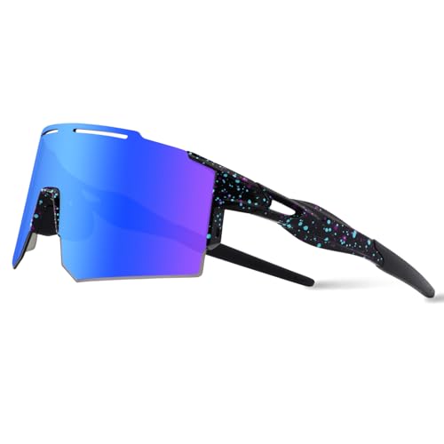 BangLong Fahrradbrille Winddicht Sonnenbrille Herren Damen TR90 Rahmen, UV400 Sportbrille für Schnelle Radfahren Laufen Golf Mtb Baseball Outdoorsport Fahrrad BangLong Fahrradbrille Winddicht Sonnenbrille Herren Damen TR90 Rahmen, UV400 Sportbrille für Schnelle Radfahren Laufen Golf Mtb Baseball Outdoorsport Fahrrad von BangLong