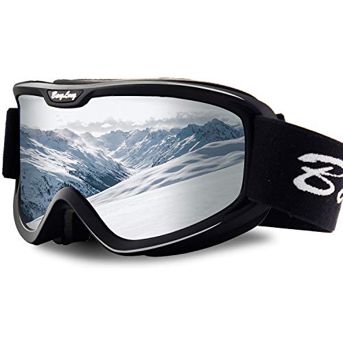 BangLong Skibrille, Snowboard Brille für Brillenträger Herren Damen Schneebrille OTG UV-Schutz Anti Fog Skibrillen für Wintersportarten, Skifahren, Skaten BangLong Skibrille, Snowboard Brille für Brillenträger Herren Damen Schneebrille OTG UV-Schutz Anti Fog Skibrillen für Wintersportarten, Skifahren, Skaten von BangLong