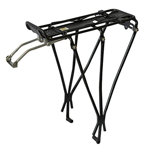 Baobiutin Fahrrad Ladungsregal, hinteres Fahrradregal auf Fahrradträger Rack Aluminiumlegierung Fahrrad Rückenständer wasserdicht von Baobiutin