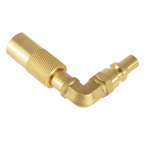 Baoblaze 1/4' RV Quick, Connect Adapter, Konvertierungsanschluss, Winkel, Winkelanschluss, 1/4' 90 Grad, Winkel, Adapter, Fitting Baoblaze 1/4' RV Quick, Connect Adapter, Konvertierungsanschluss, Winkel, Winkelanschluss, 1/4' 90 Grad, Winkel, Adapter, Fitting von Baoblaze