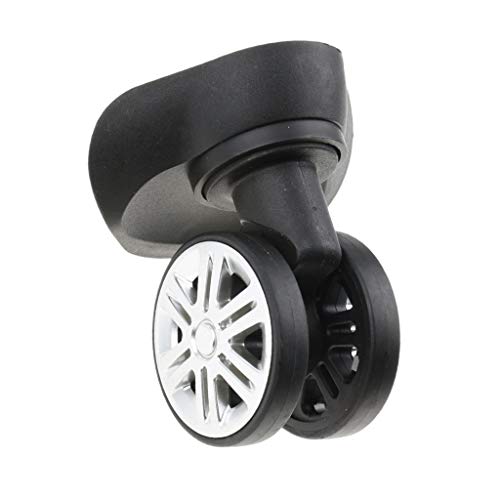 Baoblaze 1 Paar 360° Schwenkbar Ersatz Dual Gepäck Koffer Roller Lenkrollen Ersatz Rollen für Trolley Reisekoffer Hartschalenkoffer Baoblaze 1 Paar 360° Schwenkbar Ersatz Dual Gepäck Koffer Roller Lenkrollen Ersatz Rollen für Trolley Reisekoffer Hartschalenkoffer von Baoblaze