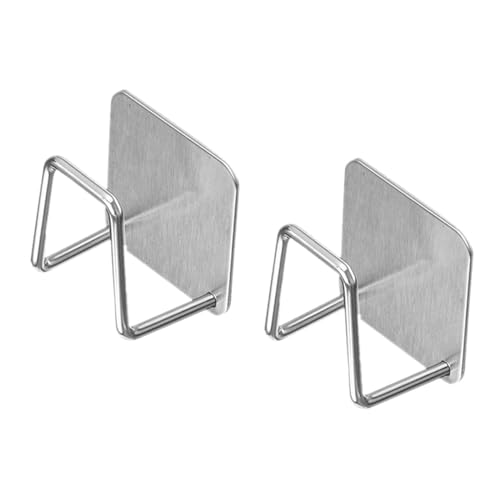 Baoblaze 2 Stück Schwammhalter für Küchenspüle, Topfdeckelhalter, platzsparend, rostfrei, Badezimmer-Wandregal, Hängeregal aus Edelstahl, Silber Baoblaze 2 Stück Schwammhalter für Küchenspüle, Topfdeckelhalter, platzsparend, rostfrei, Badezimmer-Wandregal, Hängeregal aus Edelstahl, Silber von Baoblaze