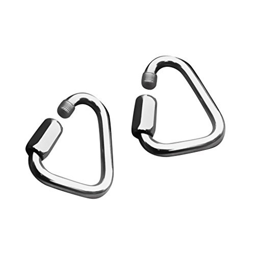 Baoblaze 2X Dreieck Karabiner Schraubkarabiner Baoblaze 2X Dreieck Karabiner Schraubkarabiner von Baoblaze