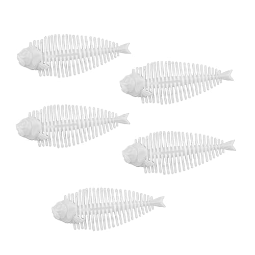 Baoblaze 5 Stücke Fischereiköder Set Fischerei Tackle Werkzeuge Geschenke Lake Lifelike Männer Frauen Simulation für Süßwasserausrüstung Künstliche Köder, Weiß Baoblaze 5 Stücke Fischereiköder Set Fischerei Tackle Werkzeuge Geschenke Lake Lifelike Männer Frauen Simulation für Süßwasserausrüstung Künstliche Köder, Weiß von Baoblaze