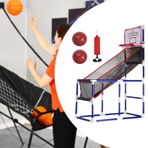 Baoblaze Arcade-Basketballspiel für Kinder, Sportspiel mit 2 Bällen, höhenverstellbar für Jungen, Wettbewerb im Alter von 3–5, 6–7, 8–12 Jahren von Baoblaze