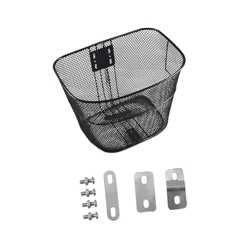 Baoblaze Aufbewahrungsbehälter für Fahrradkörbe, Stabiler, praktischer Drahtgeflecht-Hochleistungskorb für den Transport von Kleinigkeiten, für das Fahren im, 31x23.5x21 cm von Baoblaze