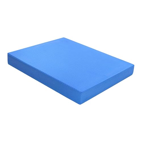 Baoblaze Balance Pad Erwachsene, Dicke Schaumstoffmatte Sport Rutschfest, Rutschfester Weichschaum, Wackelpad Fitness-Zubehör, Balance-Kissen für Yoga Gymnastik Pilates Physiotherapie, Blau von Baoblaze