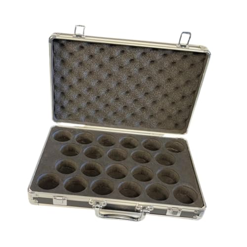 Baoblaze Billardkugeln-Aufbewahrungsbox, 22 Kugeln, Halter, gepolsterte Ausrüstung mit Tragegriff, Snooker-Bälle, Koffer, Tragetasche für Sport Baoblaze Billardkugeln-Aufbewahrungsbox, 22 Kugeln, Halter, gepolsterte Ausrüstung mit Tragegriff, Snooker-Bälle, Koffer, Tragetasche für Sport von Baoblaze