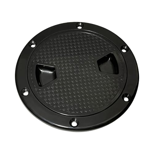 Baoblaze Bootsluken-Zubehör, hochwertige, einfach zu installierende Bootszubehör-Hardware, Marine-Zugangslukenabdeckung für Marine-Bootsyachten, 6 Inch von Baoblaze