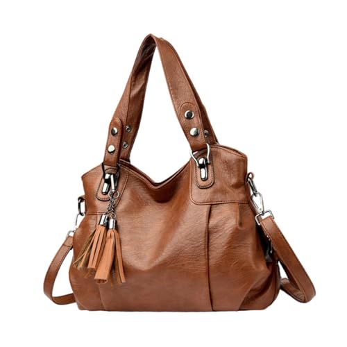 Baoblaze Damen-Handtasche, lässige Tragetasche mit, für den Strand, Gelb von Baoblaze