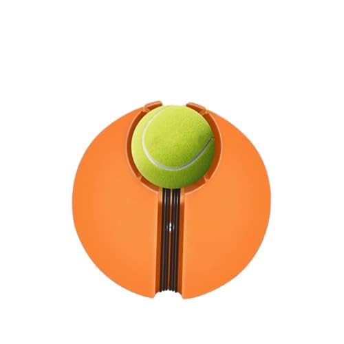 Baoblaze Einzel Tennistrainer für Effektives Training zu Hause, Orange von Baoblaze