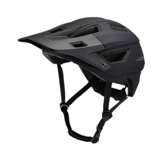 Baoblaze Fahrradhelm für Erwachsene, Mountainbike-Helm, atmungsaktiv, leicht, bequem, verstellbar, passend für 55–61 cm, Rennradhelm für Männer und Frauen, Schwarz von Baoblaze