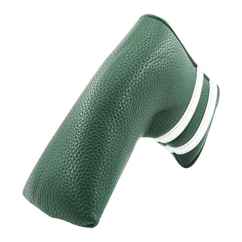 Baoblaze Golf Blade Putter Cover Golf Blade Putter Headcover Schutzhülle Geschenk Training Protector Golf Putter Schutz, GrÜn von Baoblaze