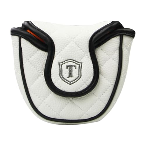 Baoblaze Golf Mallet Putter Head Cover Golf Mallet Putter Cover Sleeve Einfache Reinigung Golfschläger Headcover für Trainingsgeräte Sport, Weiß Baoblaze Golf Mallet Putter Head Cover Golf Mallet Putter Cover Sleeve Einfache Reinigung Golfschläger Headcover für Trainingsgeräte Sport, Weiß von Baoblaze