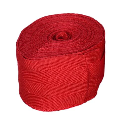 Baoblaze Handgelenkbandagen, Boxbandagen, Handschutz, Baumwolle, Handgelenkstützband, elastische Bandagen, Boxhandbandagen für Sport, Kickboxen, Rot von Baoblaze