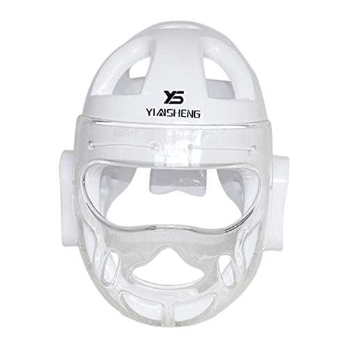 Baoblaze Karate Headgear Safety Head Guard Verstellbarer Gesichtsschutz für Sanda Kickboxen, Weiß, S Baoblaze Karate Headgear Safety Head Guard Verstellbarer Gesichtsschutz für Sanda Kickboxen, Weiß, S von Baoblaze