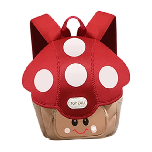 Baoblaze Kids Rucksack mit Handlungs -Reisetasche für Graduierung Kindergartengeschenke Geschenk Mädchen, Rot von Baoblaze