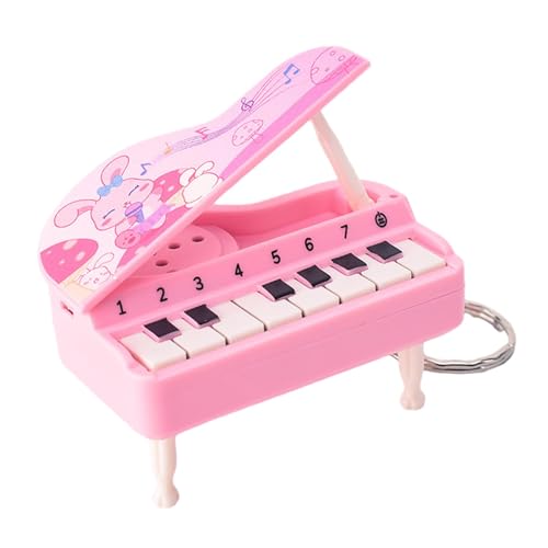 Baoblaze Klavier-Schlüsselanhänger, Klavier-Schlüsselanhänger, Mini-Spielzeug-Anhänger, lustiges Spielzeug-Instrument, Schlüsselbund, Handmusik, Rosa Baoblaze Klavier-Schlüsselanhänger, Klavier-Schlüsselanhänger, Mini-Spielzeug-Anhänger, lustiges Spielzeug-Instrument, Schlüsselbund, Handmusik, Rosa von Baoblaze