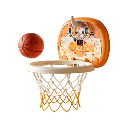 Baoblaze Mini-Basketballkorb für den Innenbereich, hängender Basketballrahmen, pädagogisches Sportspielzeug für Jungen und Mädchen, Basketballbrett als, Katzen von Baoblaze