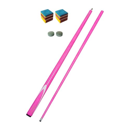 Baoblaze Pool-Queue, Billard-Queue-Stick aus Kohlefaser, 57 Zoll, 9,5 mm Spitze, Billard-Pool-Stick für Erwachsene, Billardspieler, Übungstraining, Rosa von Baoblaze