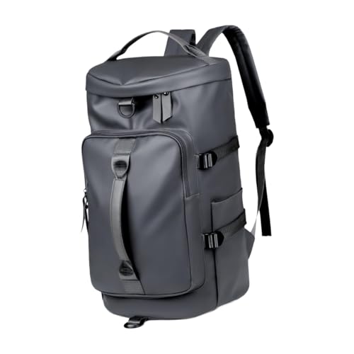 Baoblaze Reiserucksack für Herren, große tragbare Wochenendtasche für Outdoor-Flugsportarten, Grau von Baoblaze