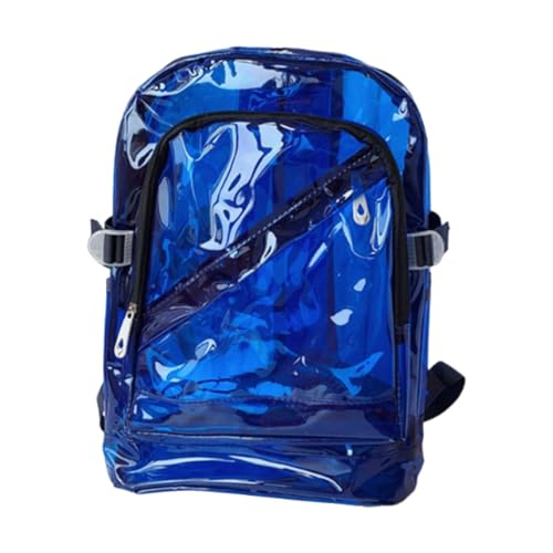 Baoblaze Rucksack Schultasche Utility Tragbare wasserdichte verstellbare Schultergurte Büchertasche Aufbewahrungstasche für Camping Teenager Kinder, Blau von Baoblaze