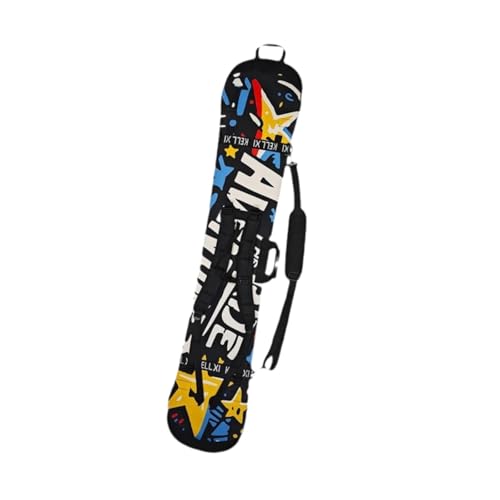 Baoblaze Snowboard-Abdeckung, Hülle, Snowboard-Zubehör, Taschengurt für Reiseaufbewahrung, Transportschutz, Koffer, Neopren, 154 cm von Baoblaze