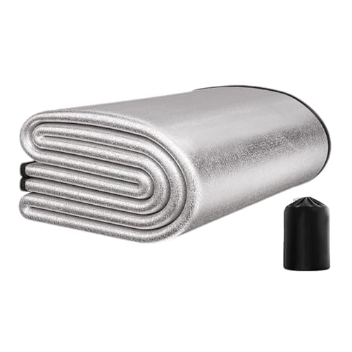 Alu Isomatte Schaummatten - Ultraleicht Bodenmatte Faltbare Zeltmatte Schlafmatte Wärmeisolierend Camping Matte, Camping Strandmatte/Outdoor Aktivität Yoga Zelt Schaummatten, 4 Größen optional Alu Isomatte Schaummatten - Ultraleicht Bodenmatte Faltbare Zeltmatte Schlafmatte Wärmeisolierend Camping Matte, Camping Strandmatte/Outdoor Aktivität Yoga Zelt Schaummatten, 4 Größen optional von Baoqifong