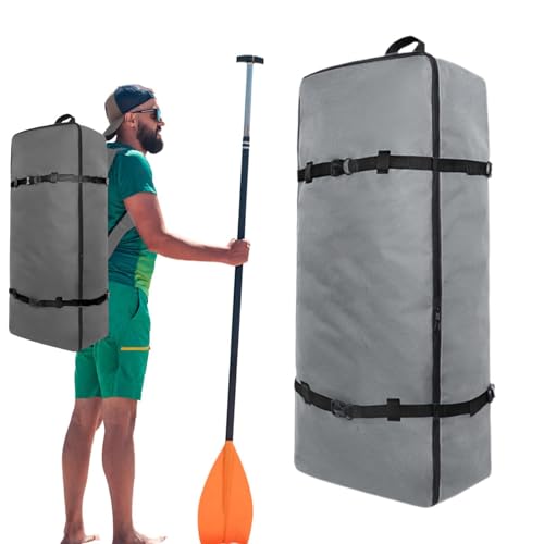 Baoqifong Paddleboard-Rucksack, Paddleboard-Rucksack - 600D Oxford Paddle Board Tasche | Robuster Rucksack mit Griff und verstellbaren Trägern, wasserdichter Surfbrett-Taschenträger für Paddleboards von Baoqifong