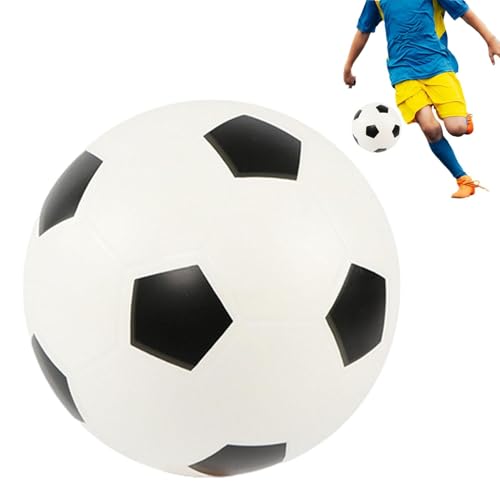 Silent Fußbälle, Leiser Fußball Für Drinnen, Kein Lärm Springender Ball Leiser Trainingsball, Spaßsport Fußball, PVC Fußball Spielzeug, Geeignet Für Erwachsene, Jungens Und Mädchen Jeden Alters, 21 CM von Baoqifong