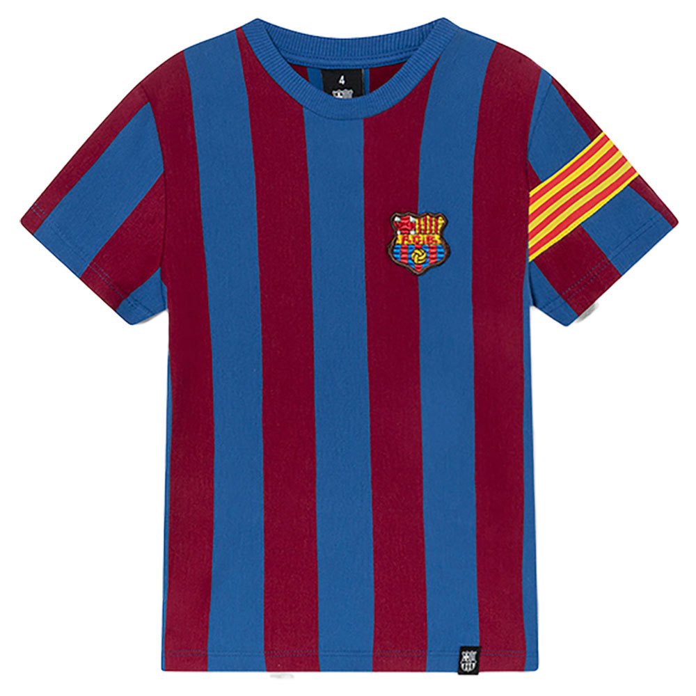 BarÇa Captain Retro Short Sleeve T-shirt Blau 10 Years Junge von BarÇa