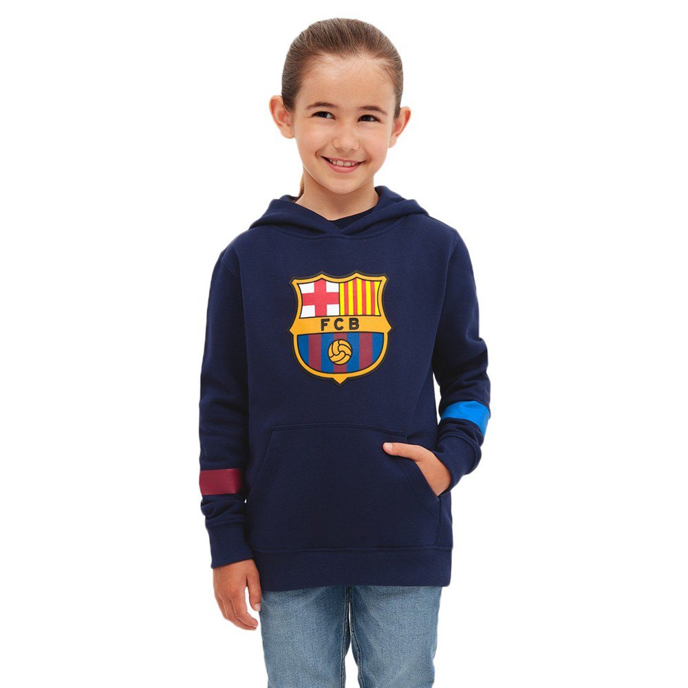 BarÇa Crest Sweatshirt Blau 4 Years Junge von BarÇa