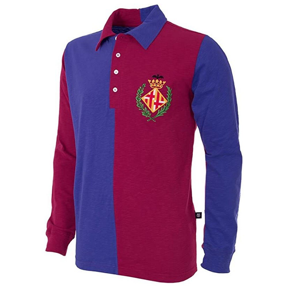 BarÇa Fc Barcelona 1899 Retro Long Sleeve T-shirt Rot L Mann von BarÇa