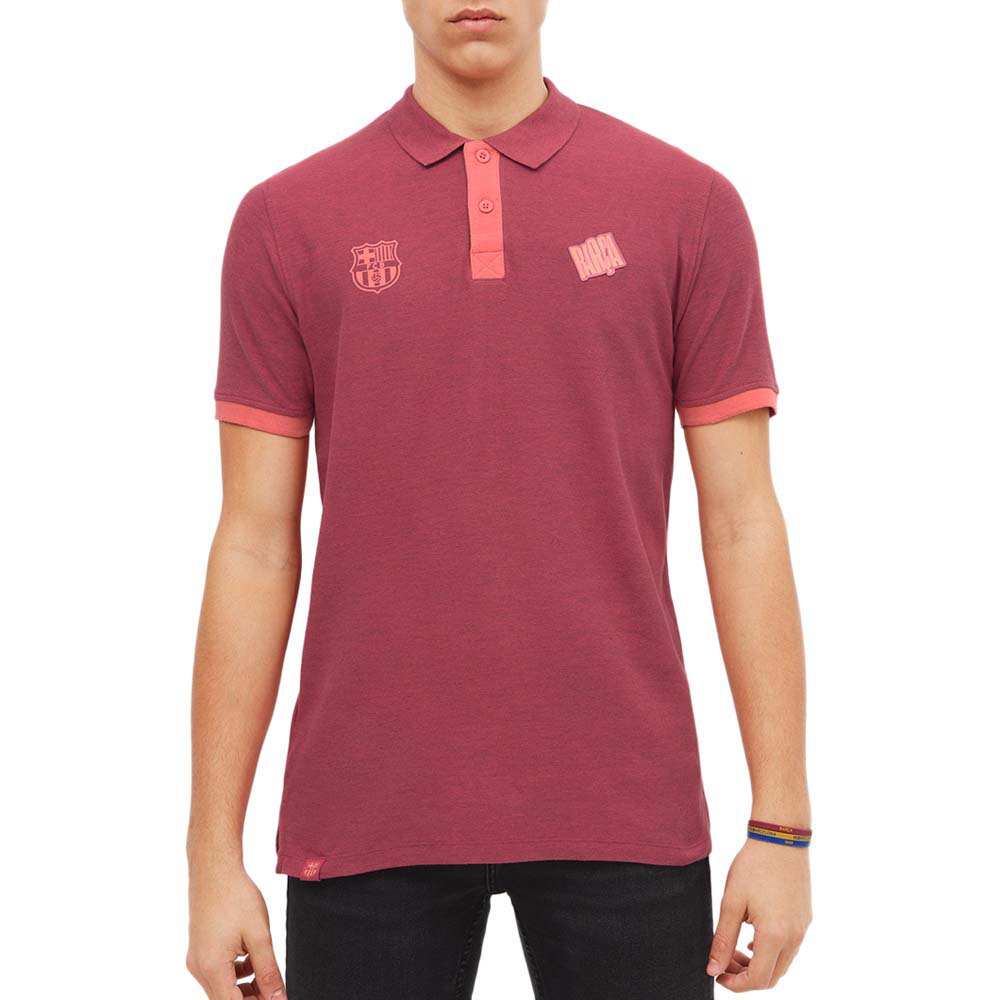 BarÇa Short Sleeve Polo Rosa XL Mann BarÇa Short Sleeve Polo Rosa XL Mann von BarÇa
