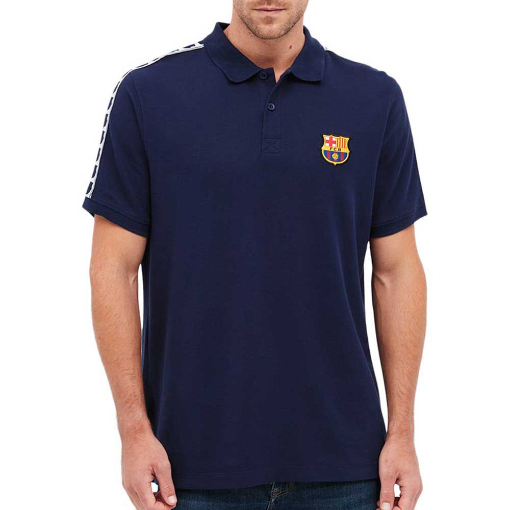 BarÇa Tape Short Sleeve Polo Blau 2XL Mann von BarÇa