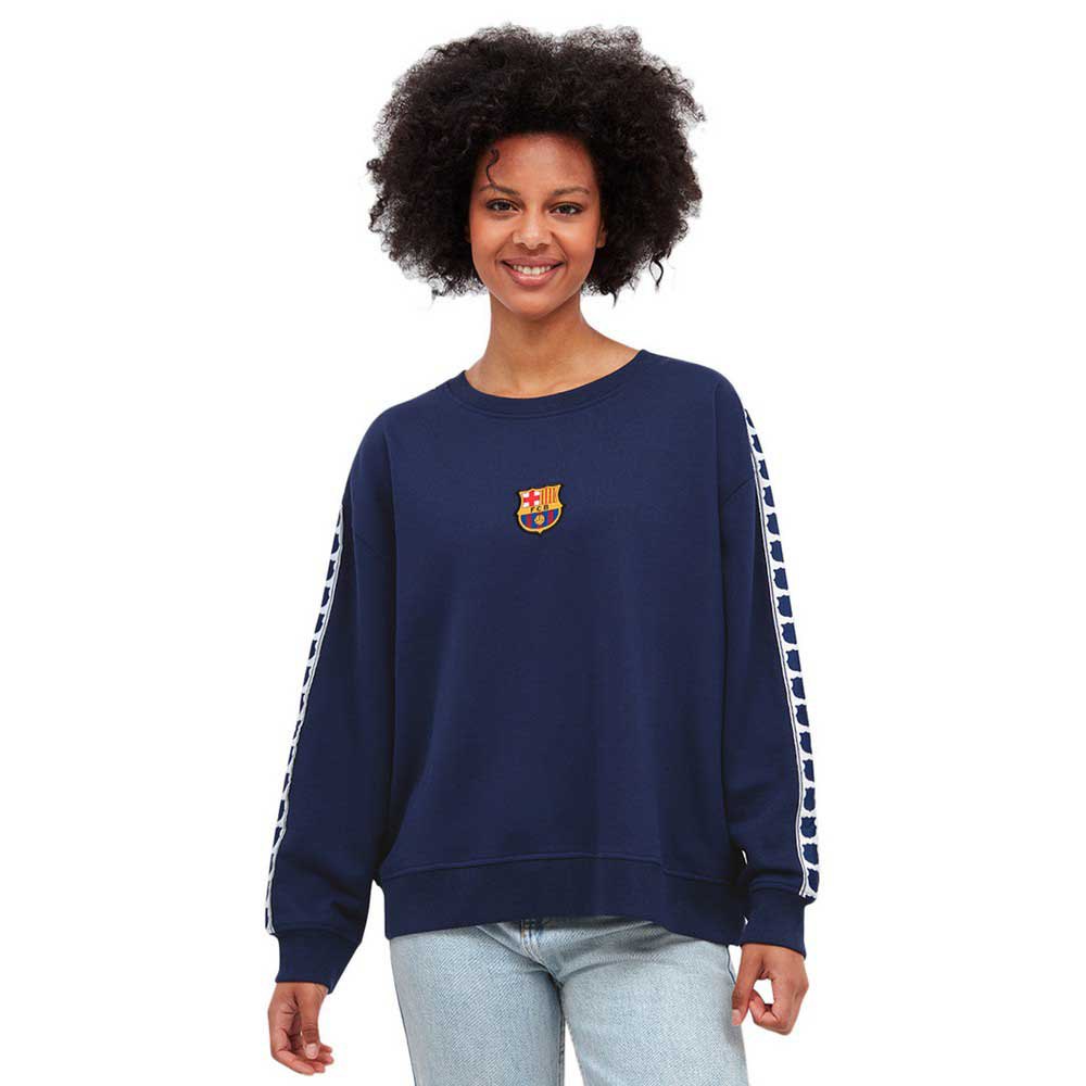 BarÇa Tape Sweatshirt Blau L Frau von BarÇa