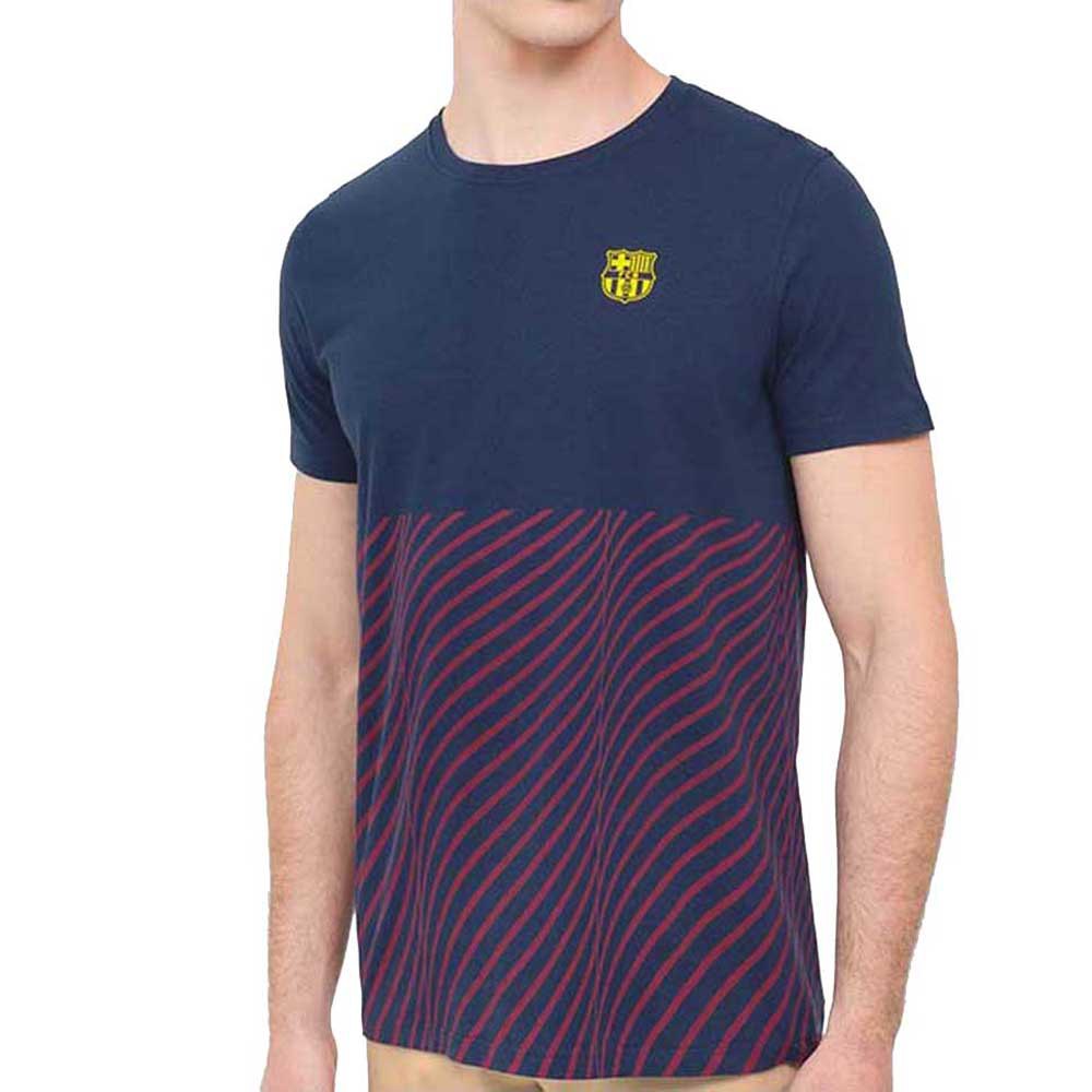 BarÇa Trama Short Sleeve T-shirt Blau XL Mann von BarÇa