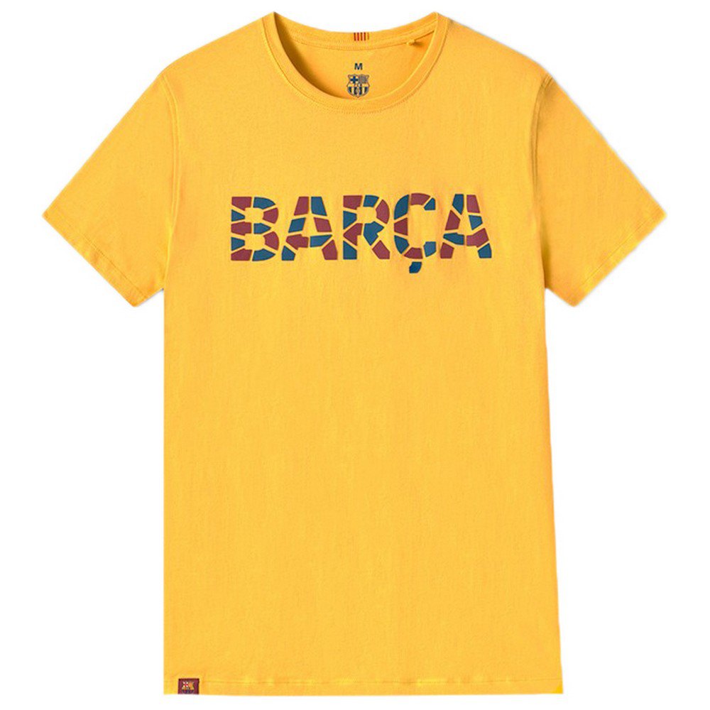 BarÇa Trencadis Short Sleeve T-shirt Gelb 6 Years Junge von BarÇa