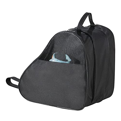 Barabesty Schlittschuhtasche, Schlittschuhtasche mit Verstellbarem Schultergurt für Mädchen und Erwachsene Outdoor Skate Tasche Barabesty Schlittschuhtasche, Schlittschuhtasche mit Verstellbarem Schultergurt für Mädchen und Erwachsene Outdoor Skate Tasche von Barabesty