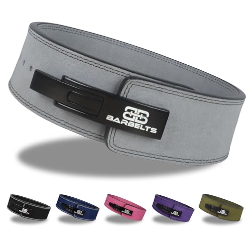 Barbelts Lever belt 10mm Grijs - powerlift riem Barbelts Lever belt 10mm Grijs - powerlift riem von Barbelts